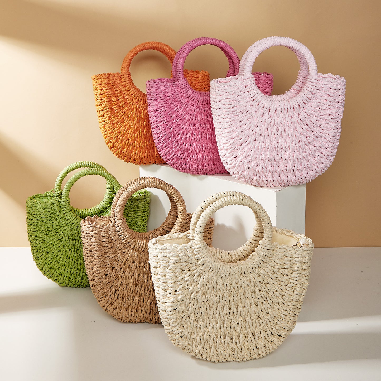 All-Match Beach Bag One-Shoulder Crossbody