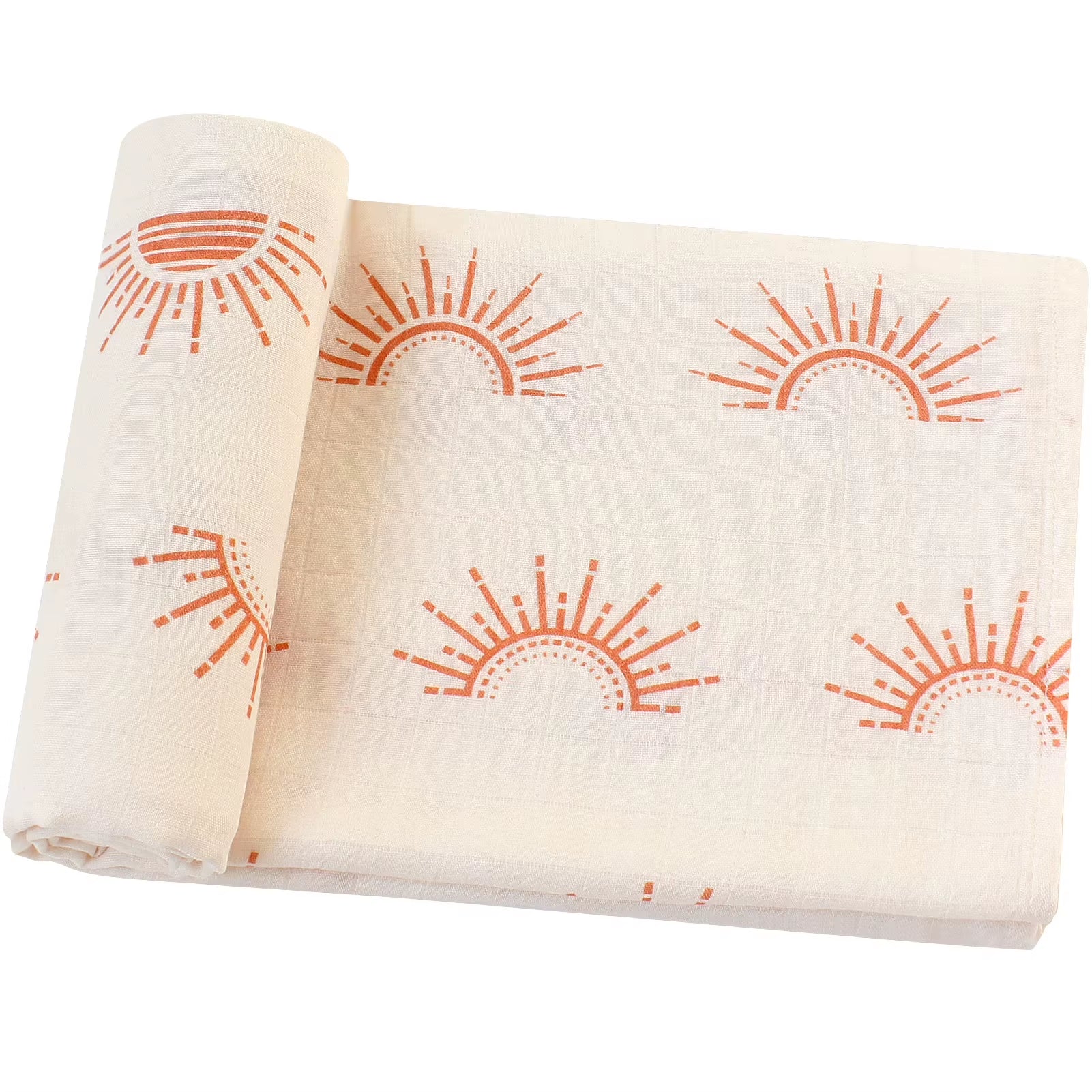 Bamboo Cotton Soft Baby Swaddle Muslin Wrap Rainbow Infant Baby Bedding Muslin Swaddle Wrap Newborn Blankets Gauze Bath Towel