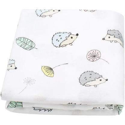 Bamboo Cotton Soft Baby Swaddle Muslin Wrap Rainbow Infant Baby Bedding Muslin Swaddle Wrap Newborn Blankets Gauze Bath Towel