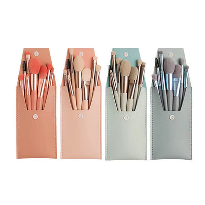 8Pcs Cosmetics Foundation Blush Powder Eyeshadow Blending Makeup Brush Soft Fluffy Makeup Brushes Beauty Tools Make up Brushes