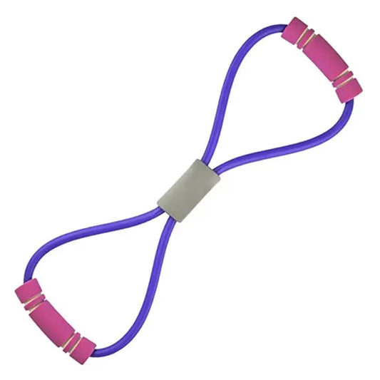 Hot Yoga Fitness Resistance Chest Expander Rope - Elastic Bands for Sports Exercise