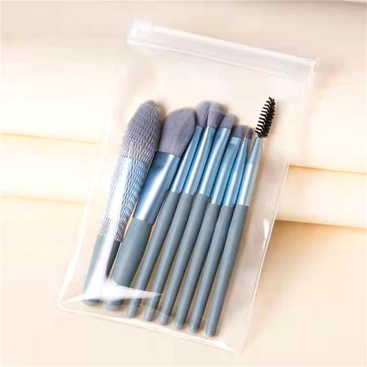 8Pcs Cosmetics Foundation Blush Powder Eyeshadow Blending Makeup Brush Soft Fluffy Makeup Brushes Beauty Tools Make up Brushes