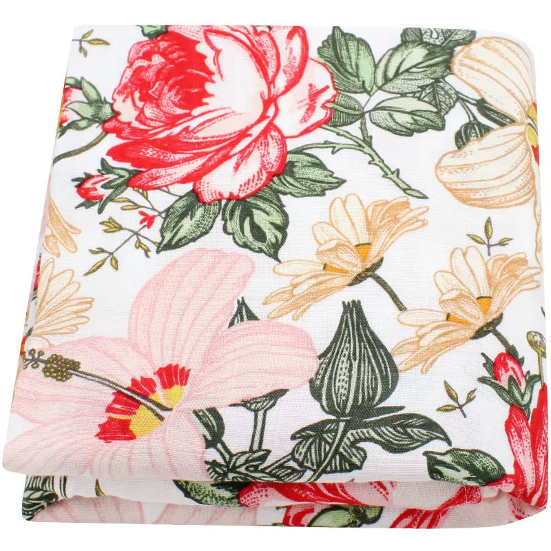 Bamboo Cotton Soft Baby Swaddle Muslin Wrap Rainbow Infant Baby Bedding Muslin Swaddle Wrap Newborn Blankets Gauze Bath Towel