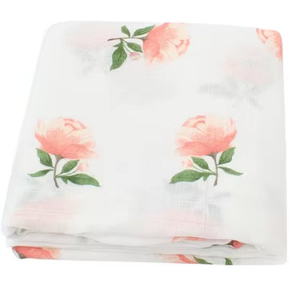Bamboo Cotton Soft Baby Swaddle Muslin Wrap Rainbow Infant Baby Bedding Muslin Swaddle Wrap Newborn Blankets Gauze Bath Towel