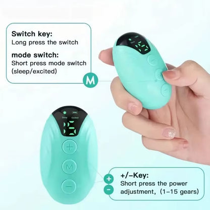 A Handheld Sleep Monitor Helps to Relax and Feel Comfortable