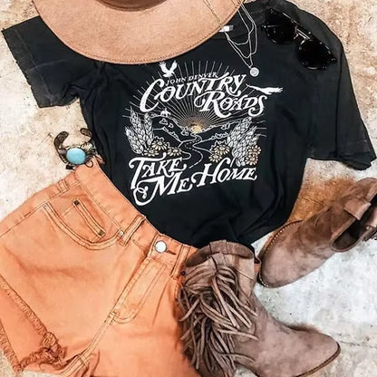 Super Chic Graphic Tees Women Black Cotton T Shirt for Women Casual Style Summer Top T Shirt Women New Women Clothing