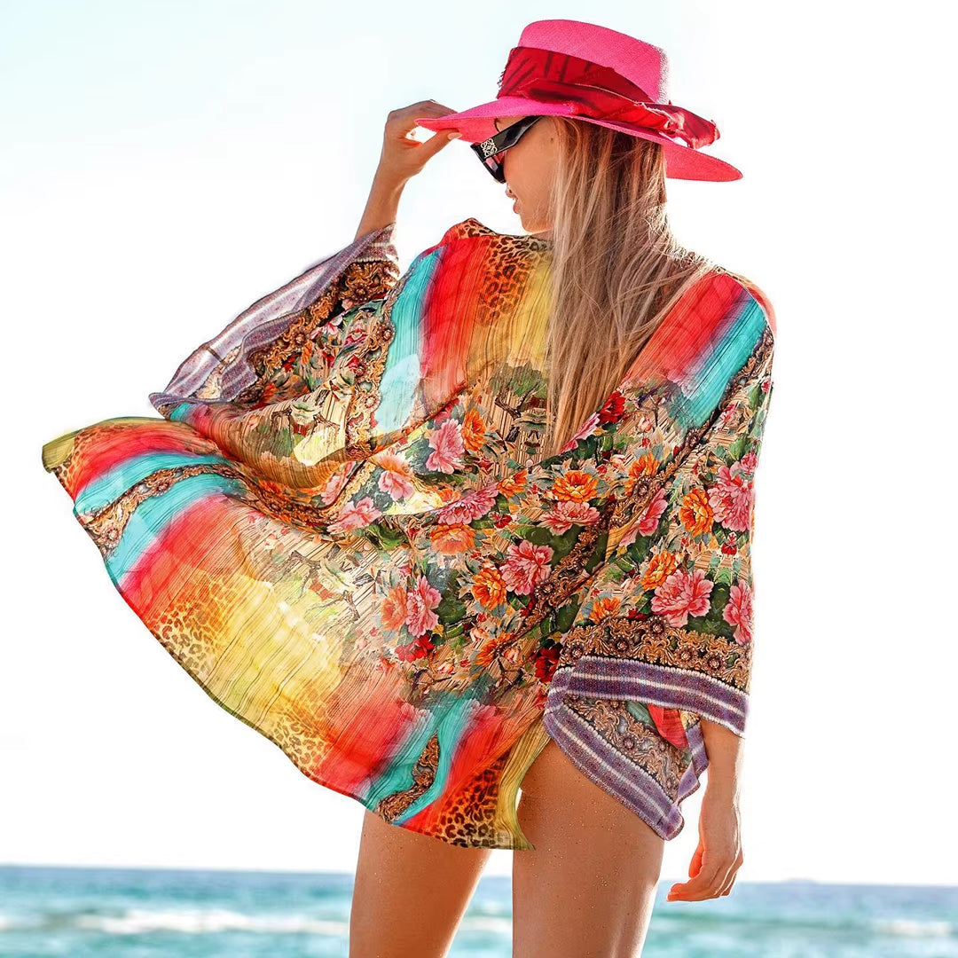 2024 Sexy Beach Cover up White Lace Tassels Beach Dress Women Bikini Swimwear Bathing Suit Summer Beach Wear Tunic